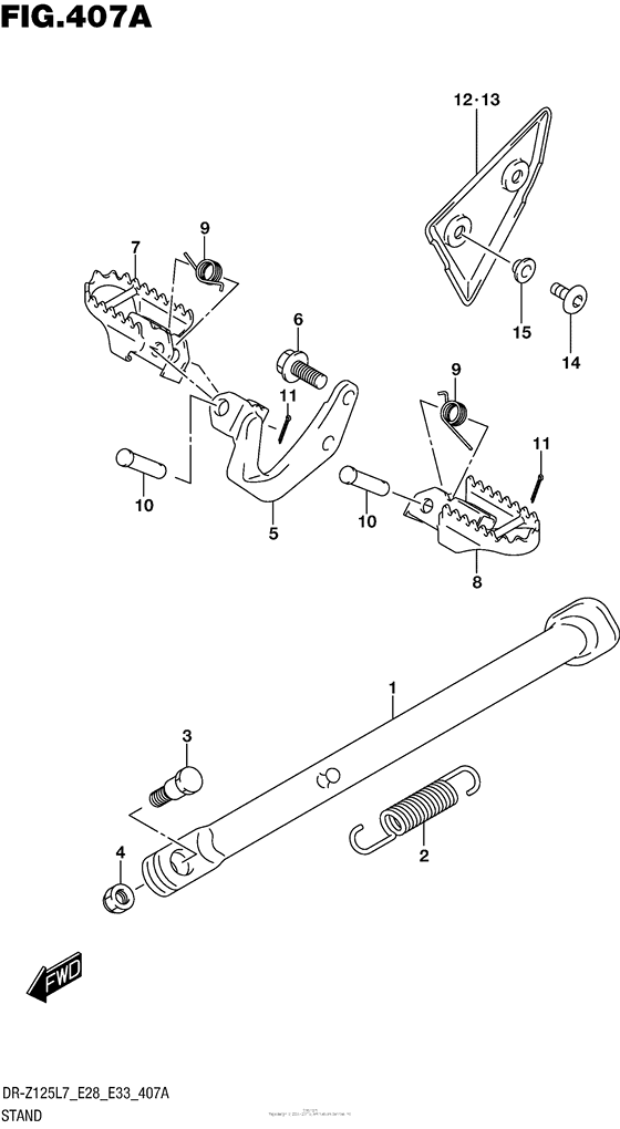 Stand (Dr-Z125 E28)