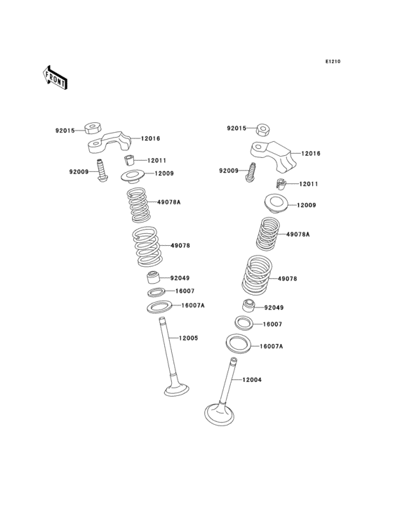 EL250 Клапана