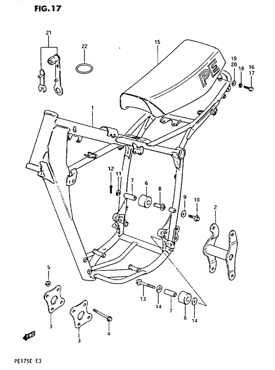 Frame -seat