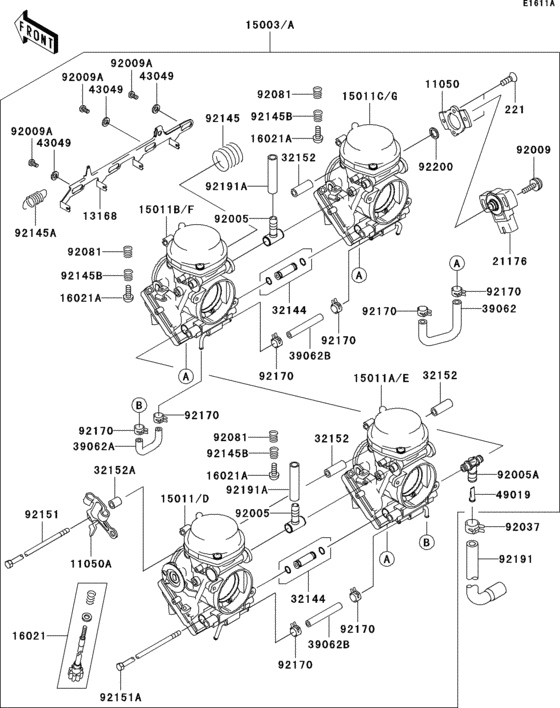ZX636 Carburetor(1 / 2)(fr,uk)