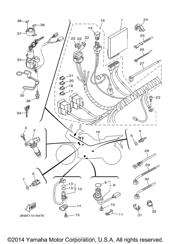 XTZ1200E Электрика