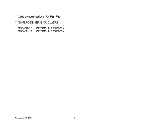 GS500 Catalog preface