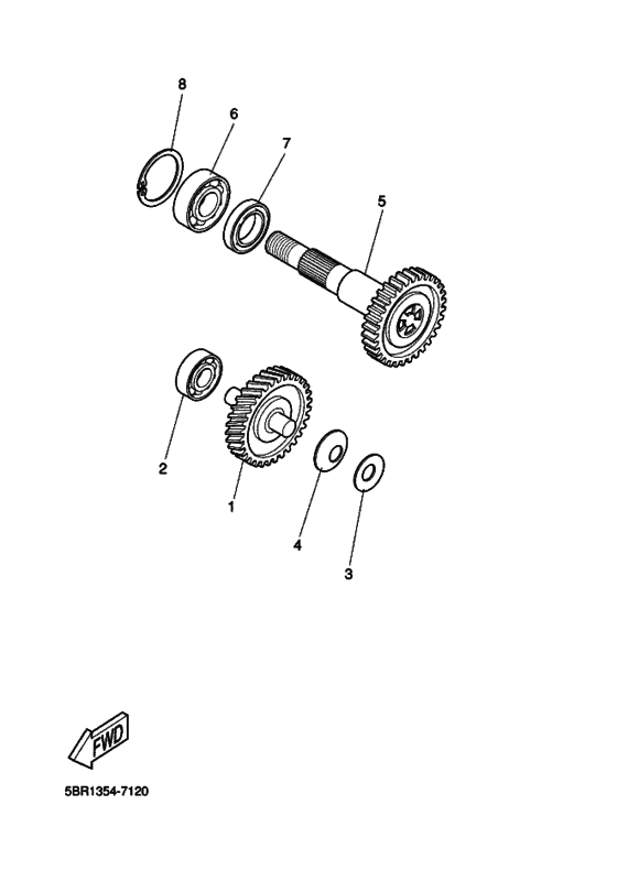 YH50 Трансмиссия