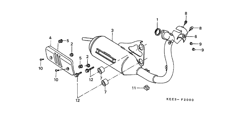 SJ100 Глушитель