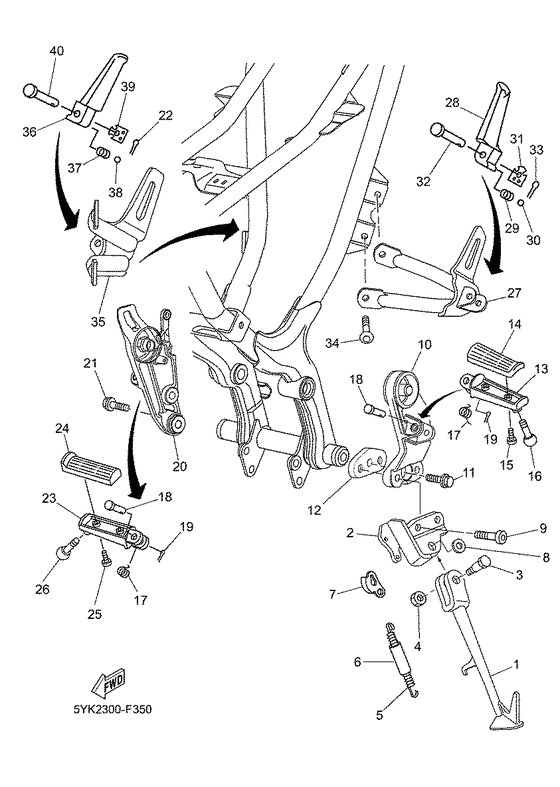 Stand & footrest
