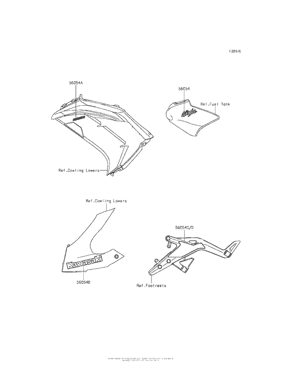 EX650 Decals (Black)(Eds)