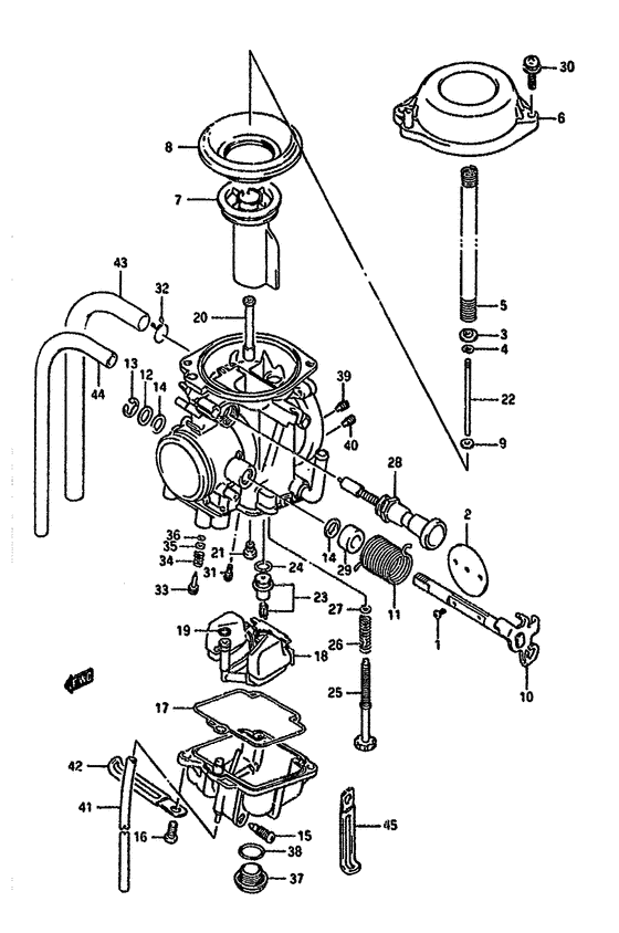 Carburetor assy