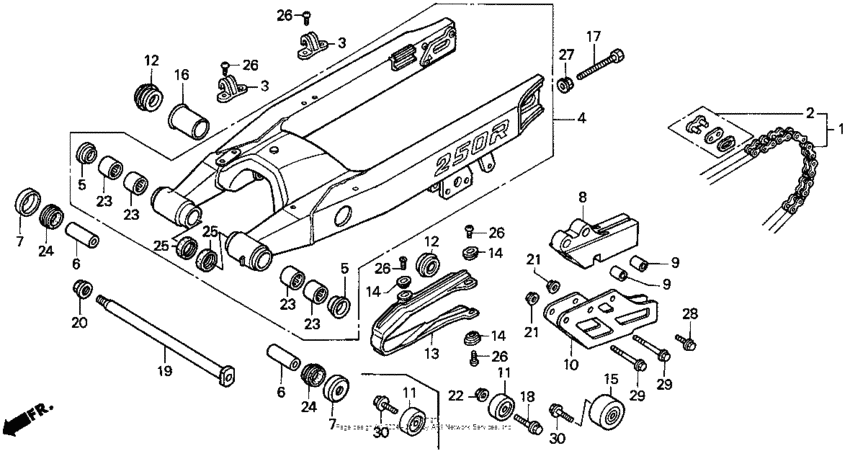 Swingarm 90-91