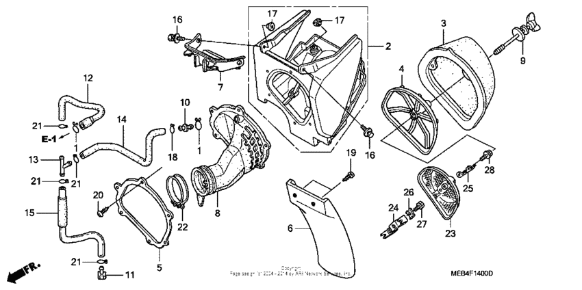Air cleaner ('02)