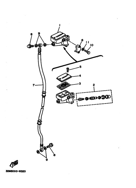 XV250S ﾌﾛﾝﾄﾏｽﾀｰｼﾘﾝﾀﾞ