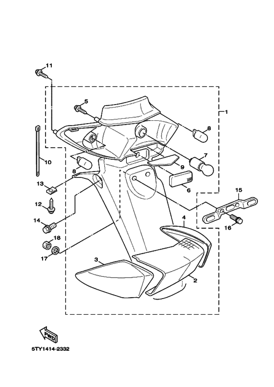 Taillight unit ass`y