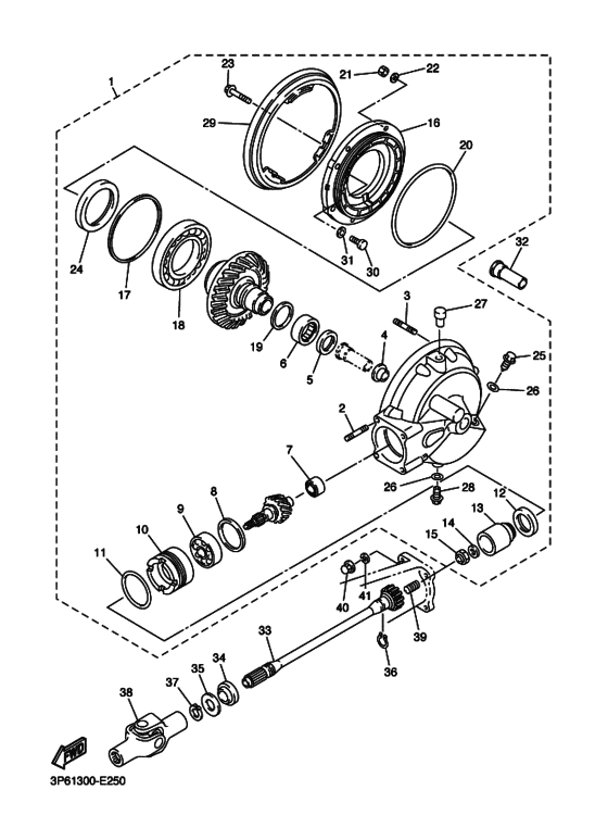 FJR1300A Driveshaft