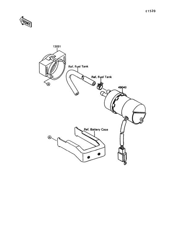 VN1500 Топливный насос