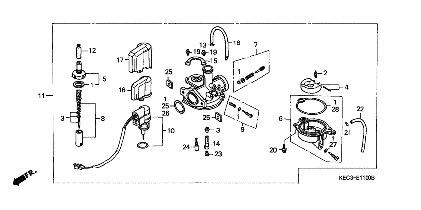 Carburetor assy