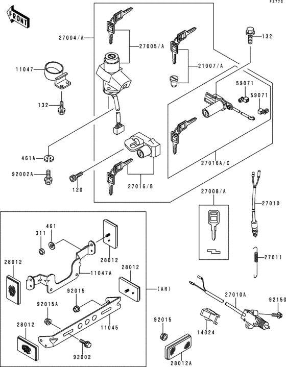 Ignition switch(1/2)