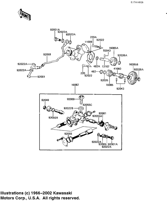 KE125 Маслонасос