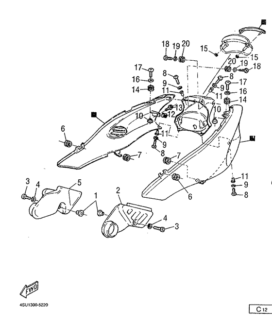 Side cover / oil tank