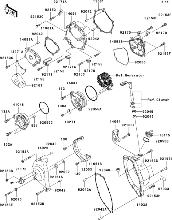 Engine cover(s)(1/2)