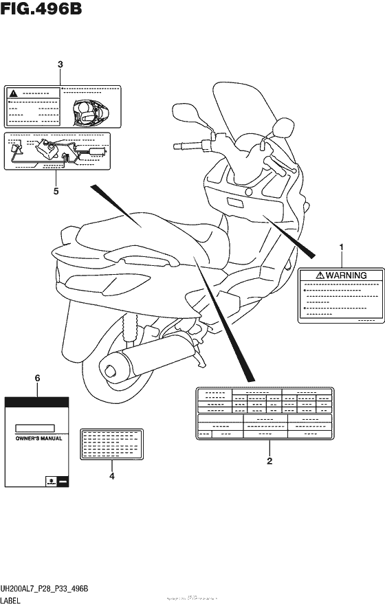 UH200 Label (Uh200Al7 P33)