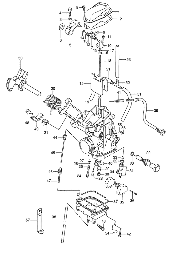 Carburetor assy