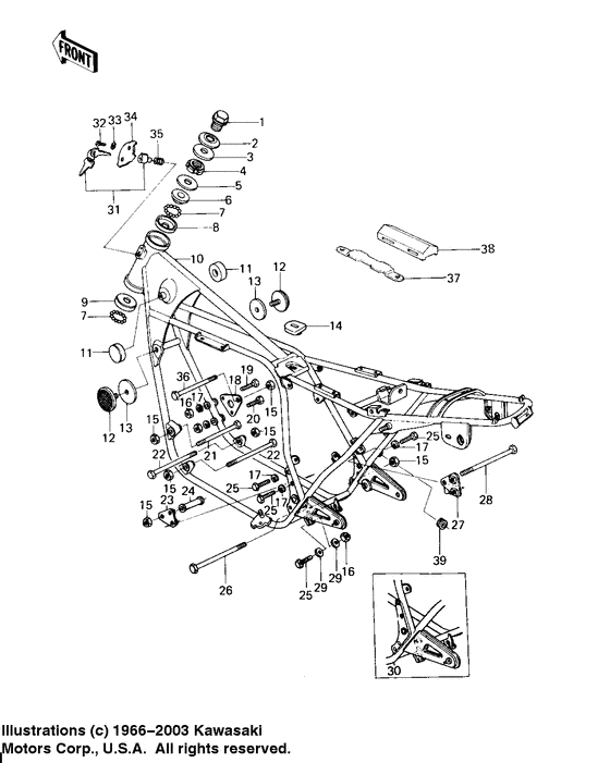 Frame/frame fittings