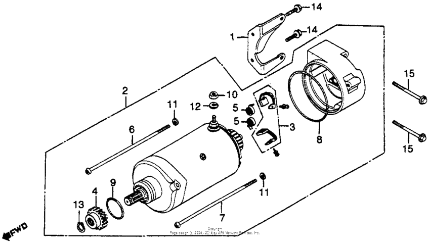 GL500I Стартер