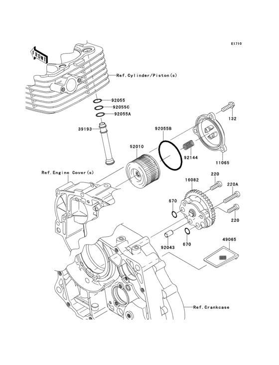  Масляный насос