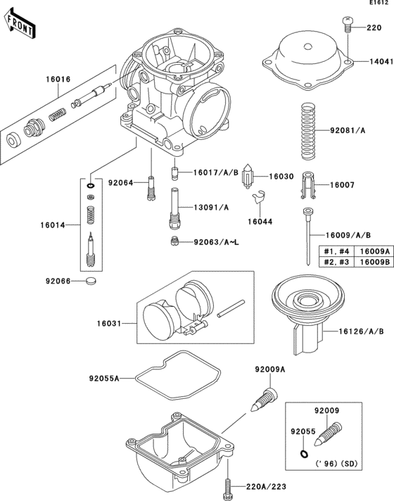 Carburetor parts(1/2)