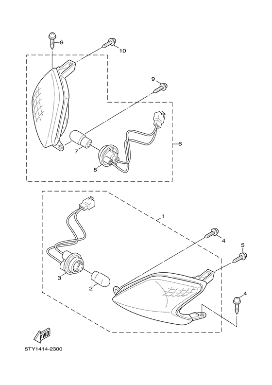 XC125 Поворотники