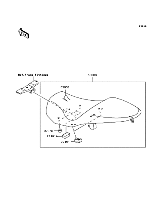 ZR750 Сиденье