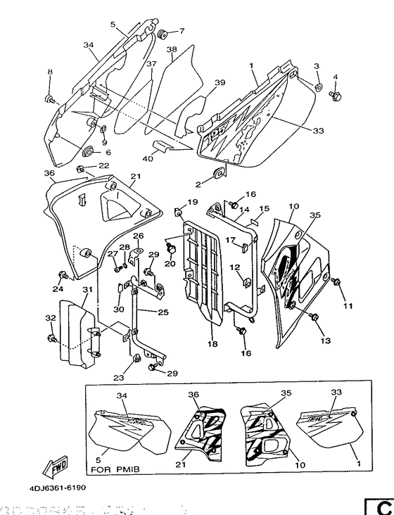 Side cover / oil tank