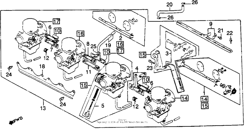 Carburetor assy. (link)