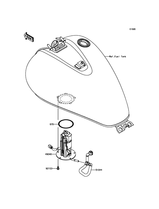 VN900 Топливный насос