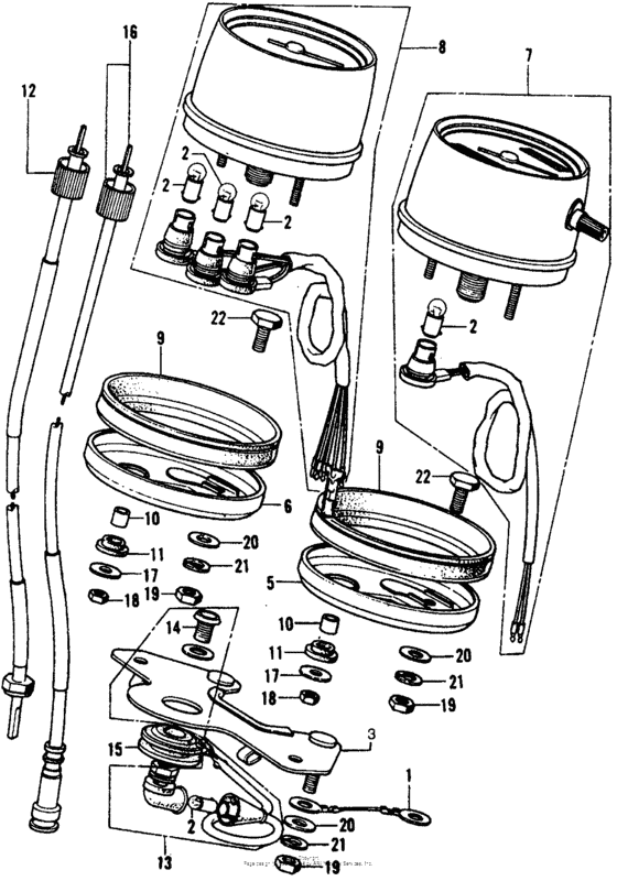 Speedometer + tachometer k5