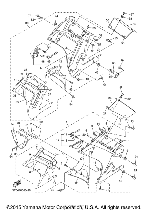 FJR1300 Обтекатели