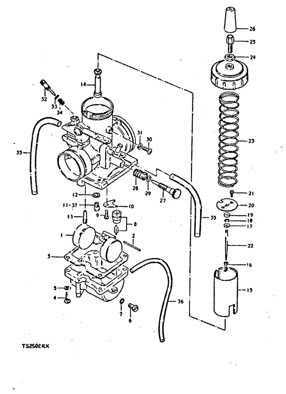 Carburetor assy