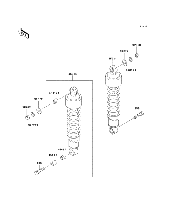 EL250 Подвеска  /  амортизатор
