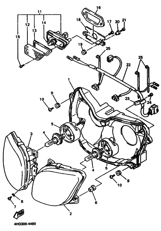 Alternate for headlight