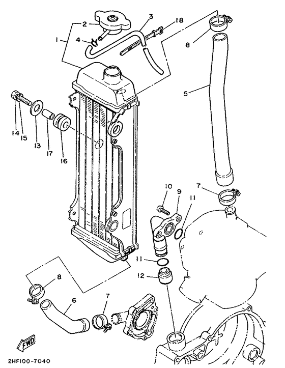 Radiator. hose