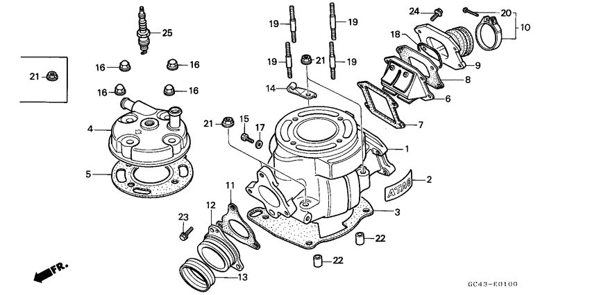 Cylinder/cylinder head