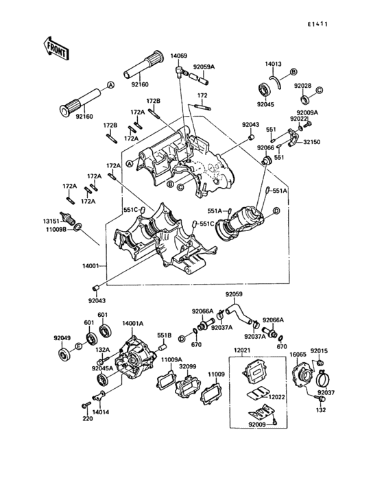 Crankcase(1/2)