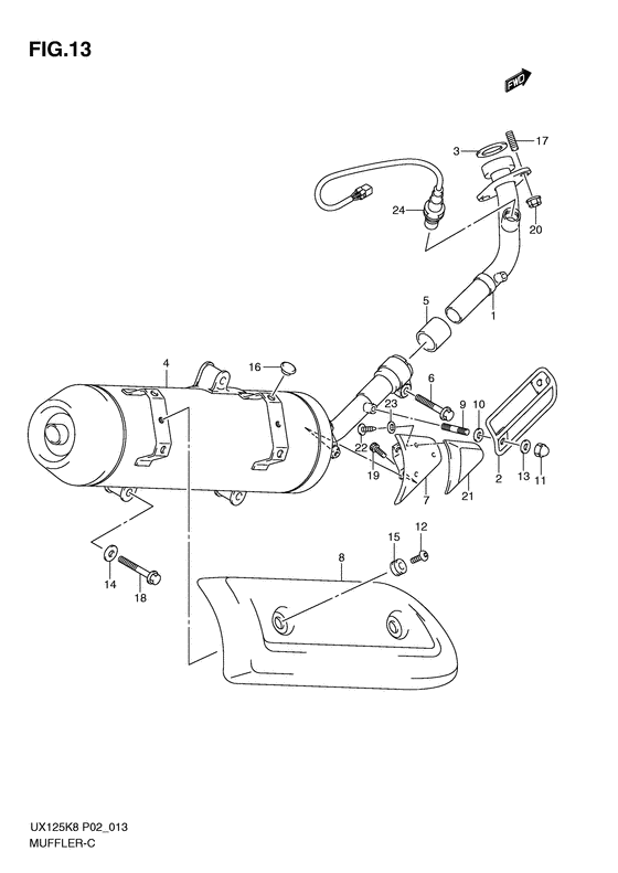 Muffler comp