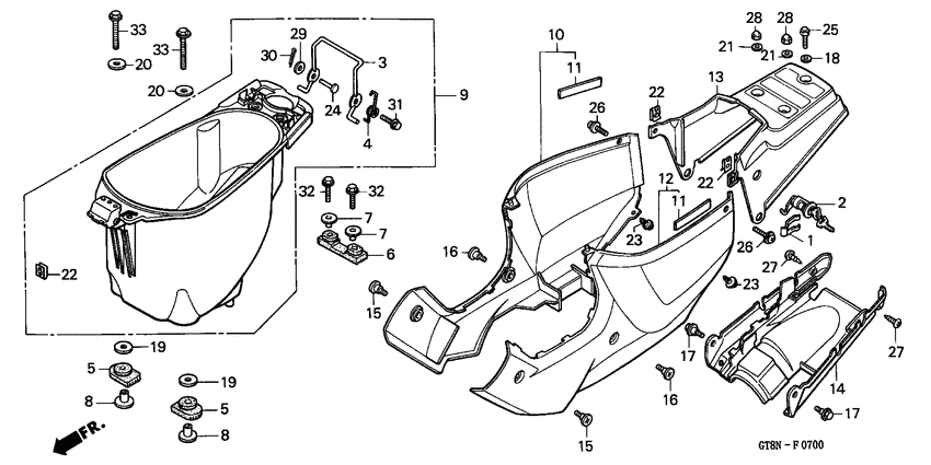 Luggage box/body cover