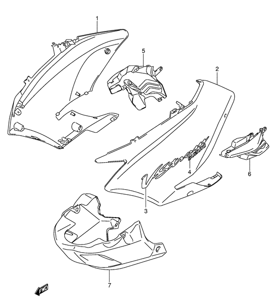 Side cowling