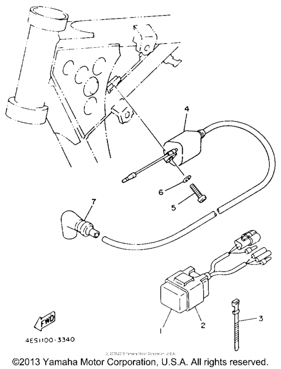 YZ80E1 Электрика