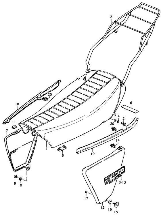Seat - frame cover