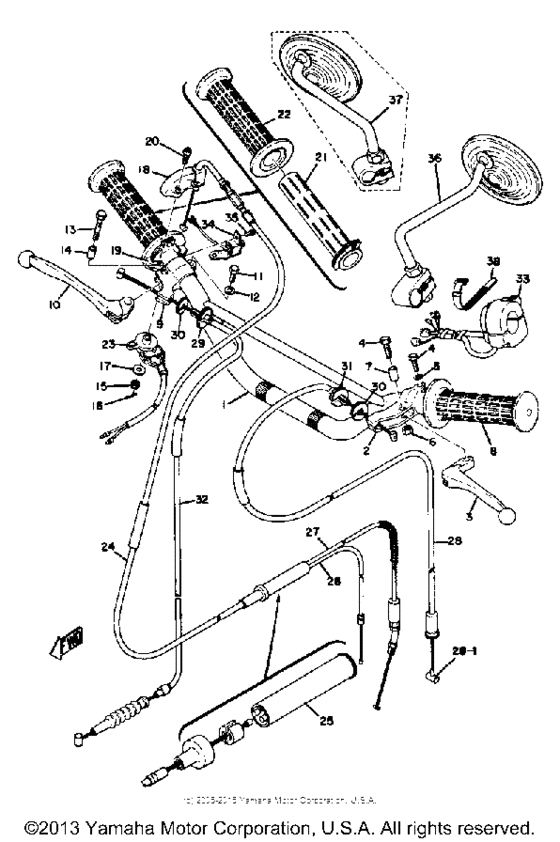 Handle wire