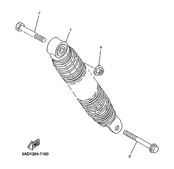 YN50R Задняя подвеска