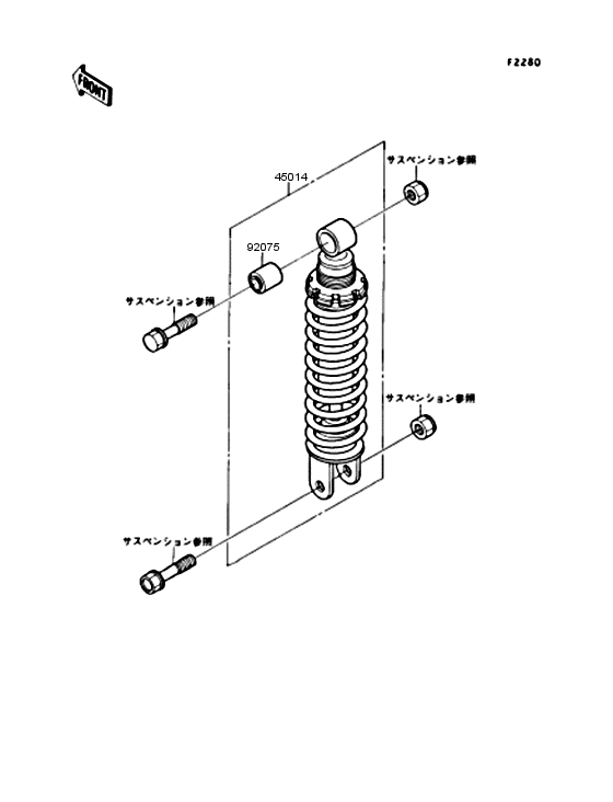 EX400 Амортизатор