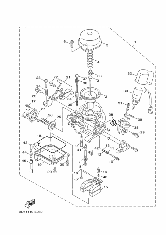 Carburetor assy